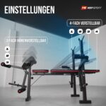 Hop-Sport HS-1055 Hantelbank-Set
