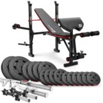 Hop-Sport HS-1055 Hantelbank-Set